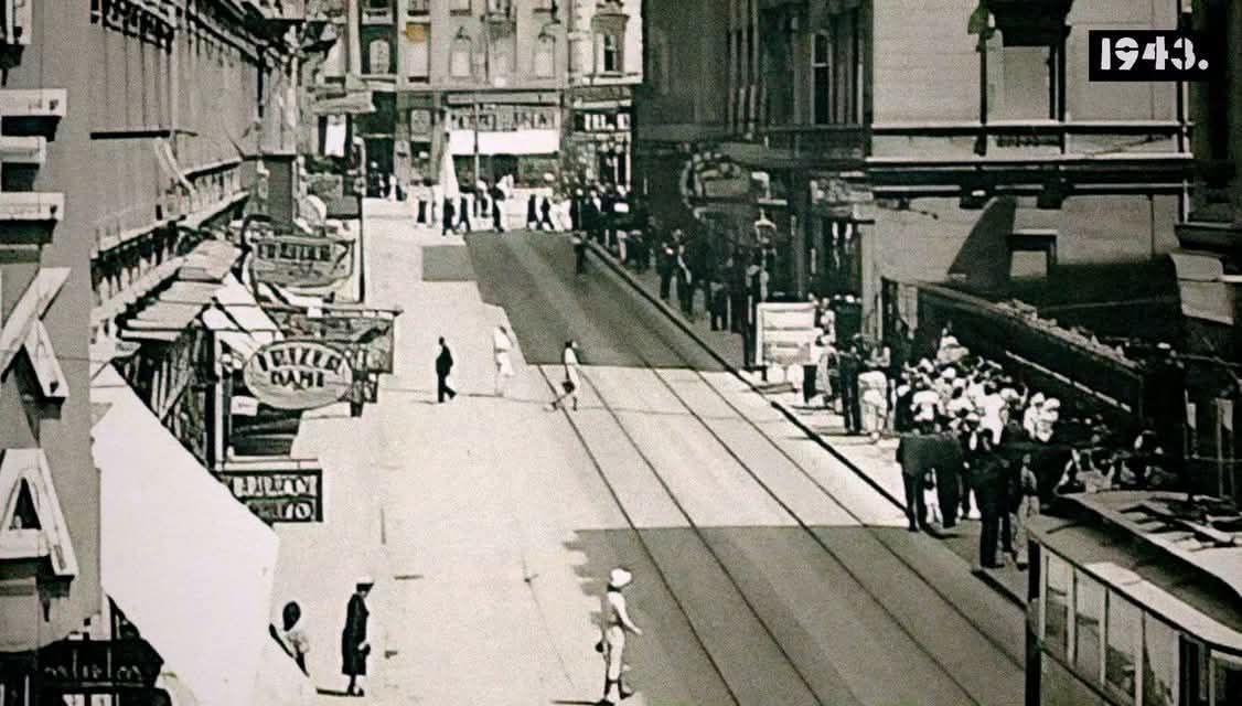 Javorova ulica 1943. godine (današnja Praška)